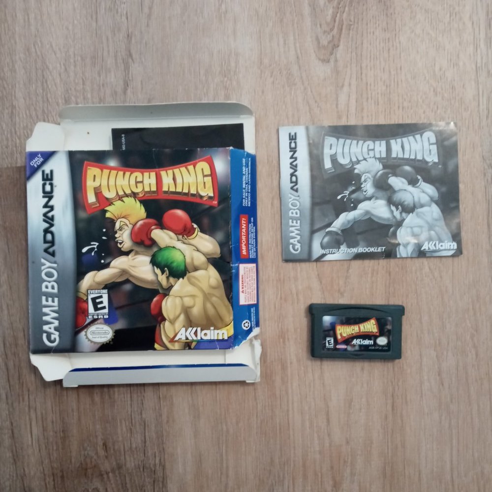 Gameboy Advance Punch King game - Used